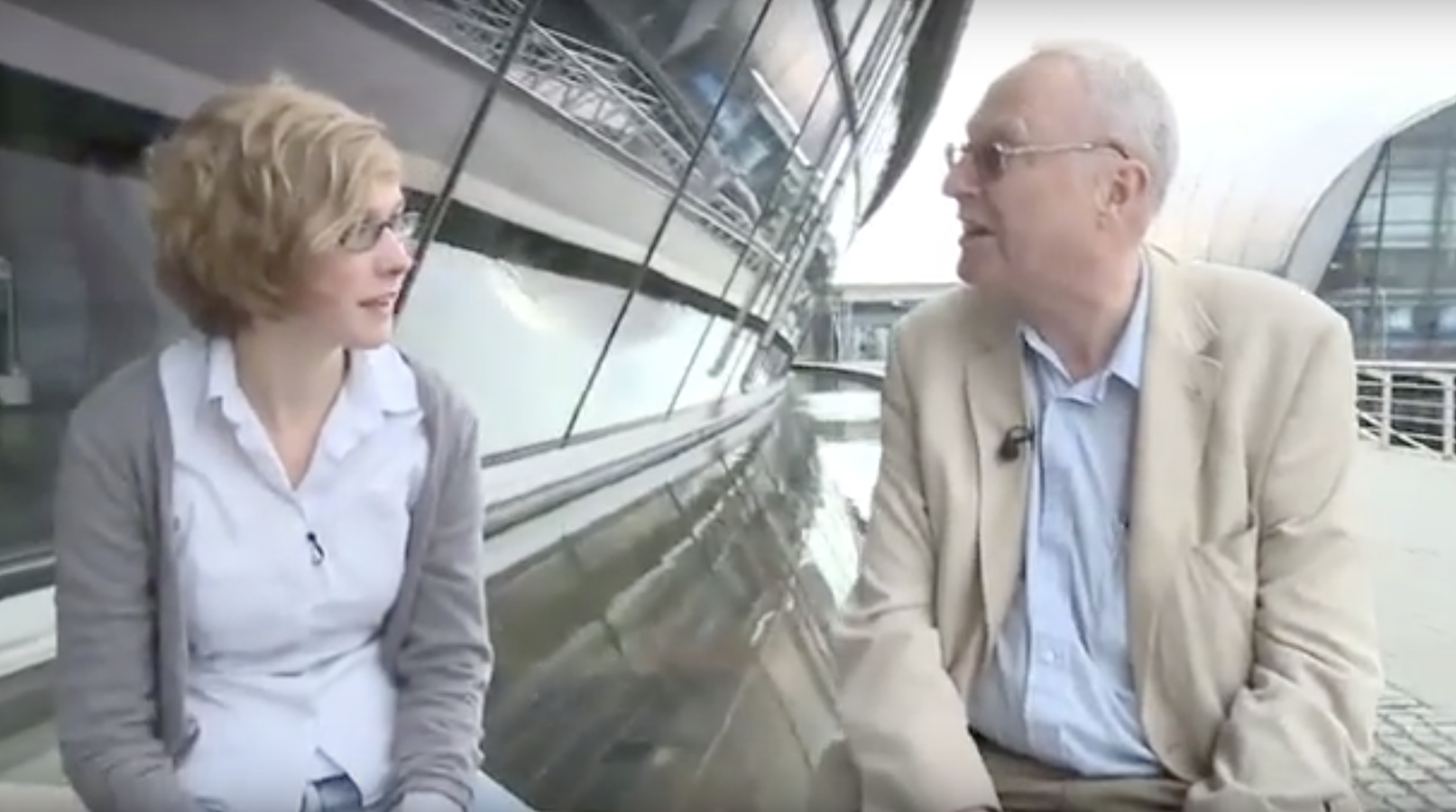 Jim being interviewed in the Scienceface series.